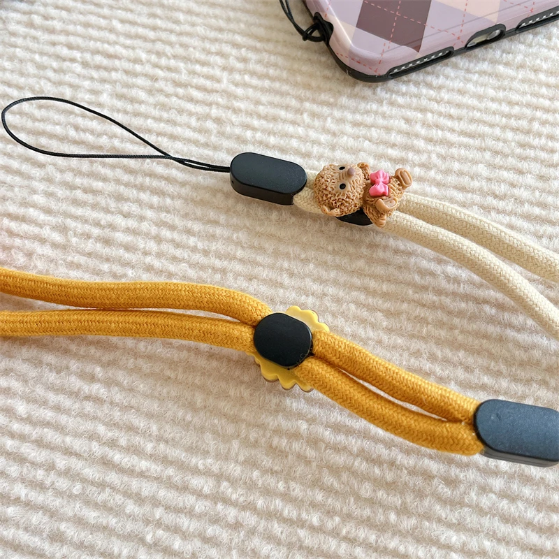 Multi Function Cute Cartoon Hand Strap For Mobile Phone Lanyards iphone 13 Xiaomi Samsung Huawei Keys Short Rope | Мобильные