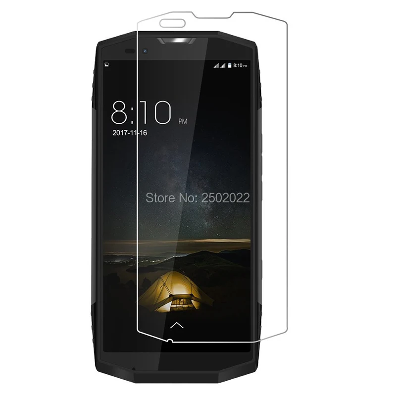 10 шт. защитная пленка для экрана Blackview BV9000 Pro 2.5D из закаленного стекла черного