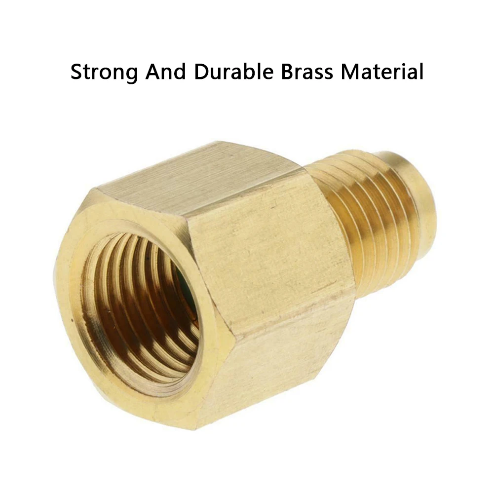 Адаптер регулятора азота 1 шт. латунная опора 1/4 дюйма от SAE AG до G1/4 IG переходник