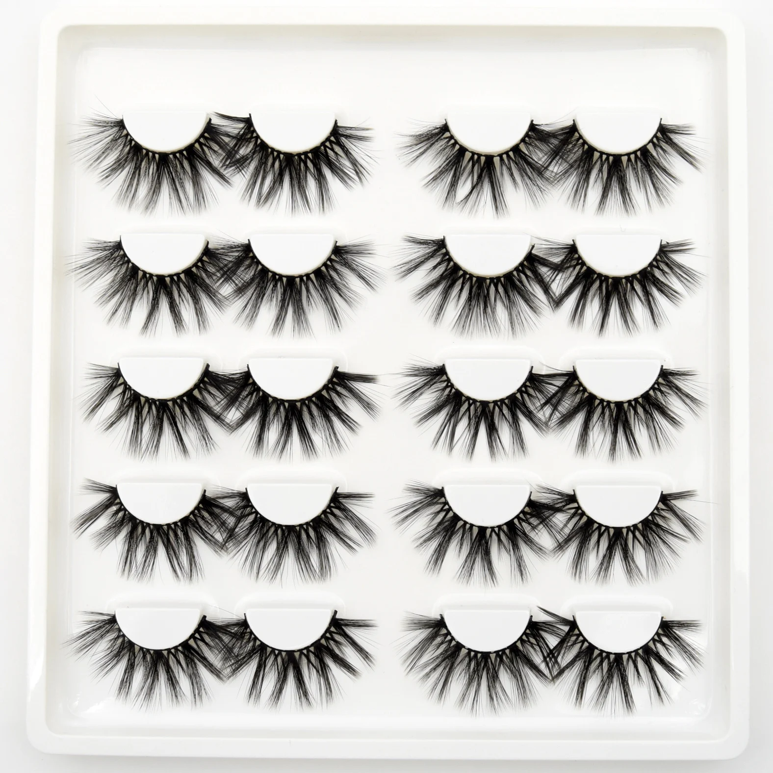 10 пар ресниц оптом ручной работы норковые ресницы 3d для волос драматические