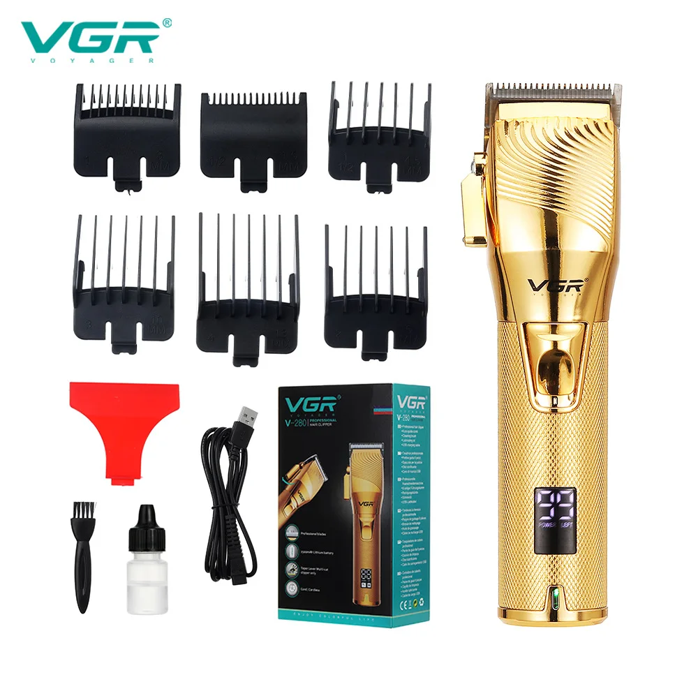 

Q1s New Design Barber Clippers Large 2500 Battery High Quality Professional 6 Hour Barber Salon Cordless Hair Cut Machine