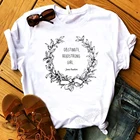 Kuakuayu HJN упрямленная Феминистская футболка с цитатой Джейн Остин гордость и предрасчет 100% хлопковая футболка литературные подарки