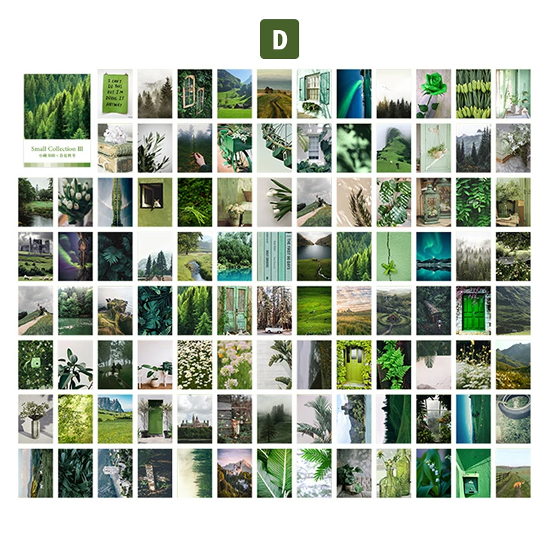 100 шт./коробка крафт-бумага для скрапбукинга |