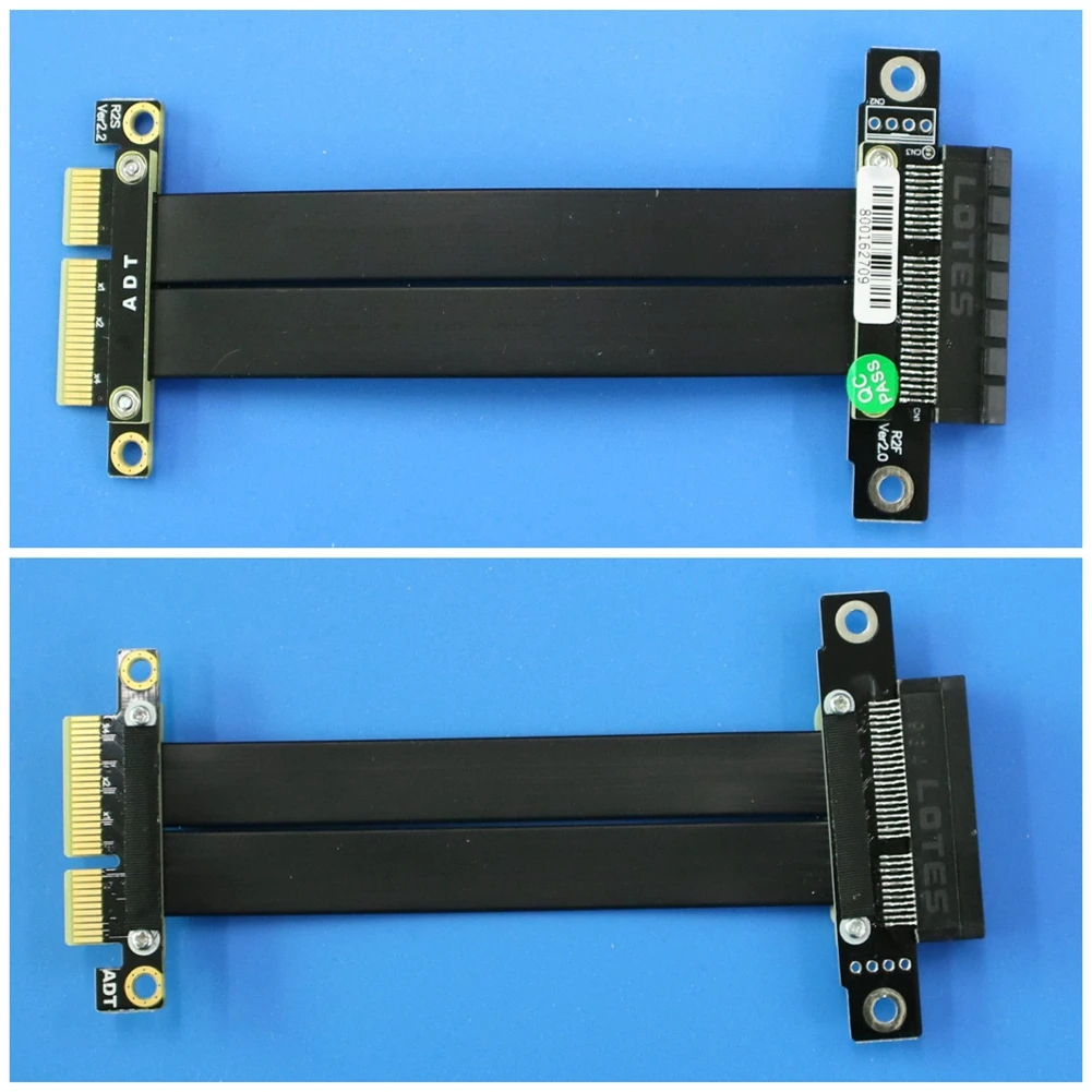 Удлинительный кабель R22SF PCIe 3 0x4 Папа-мама PCI Express Gen3 | Компьютеры и офис