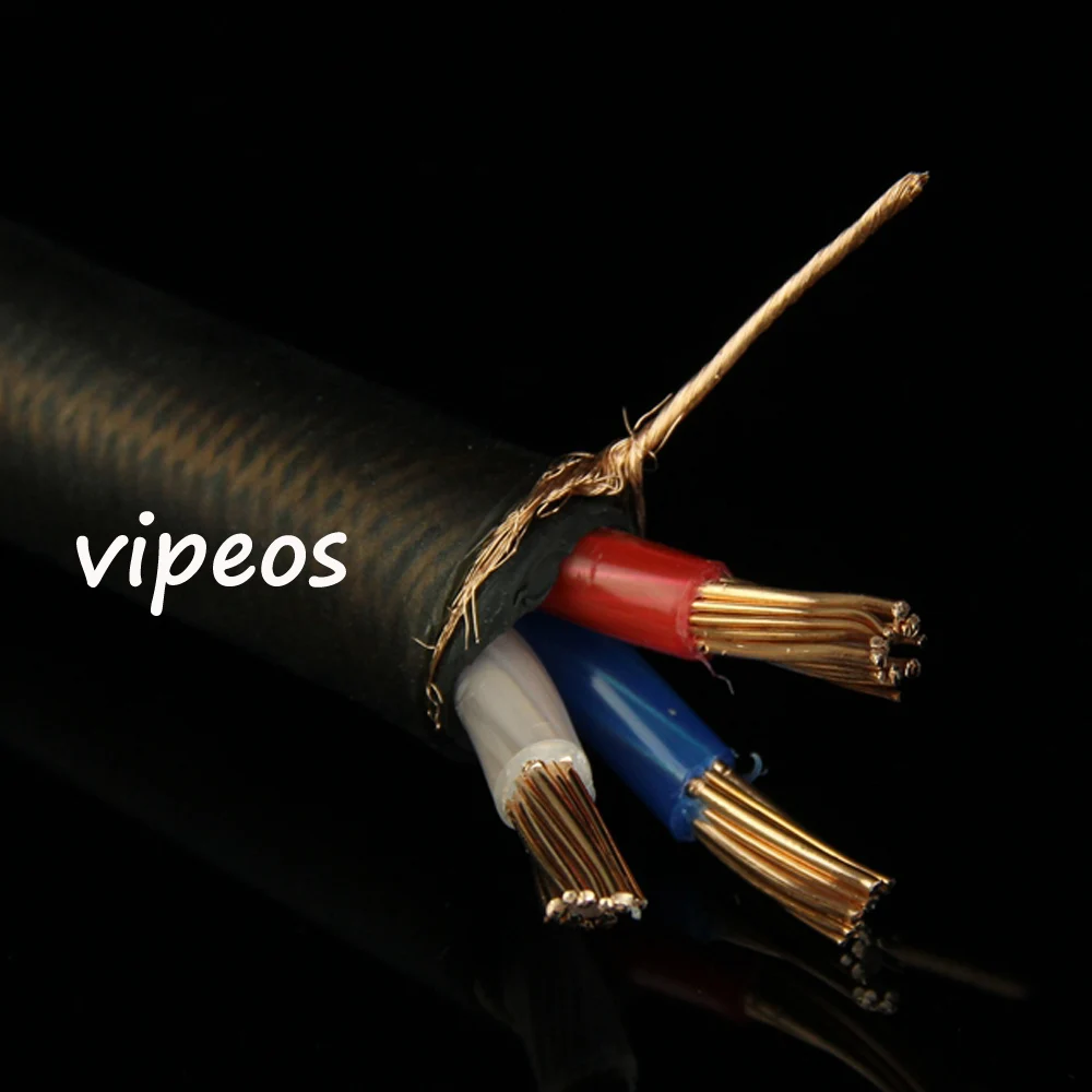 HIGHCARS 10AWG 6N-OCC Oxygen Crystal Copper Power Cable with US 24K Gold Plated Plug for CD Player Amplifier | Электроника