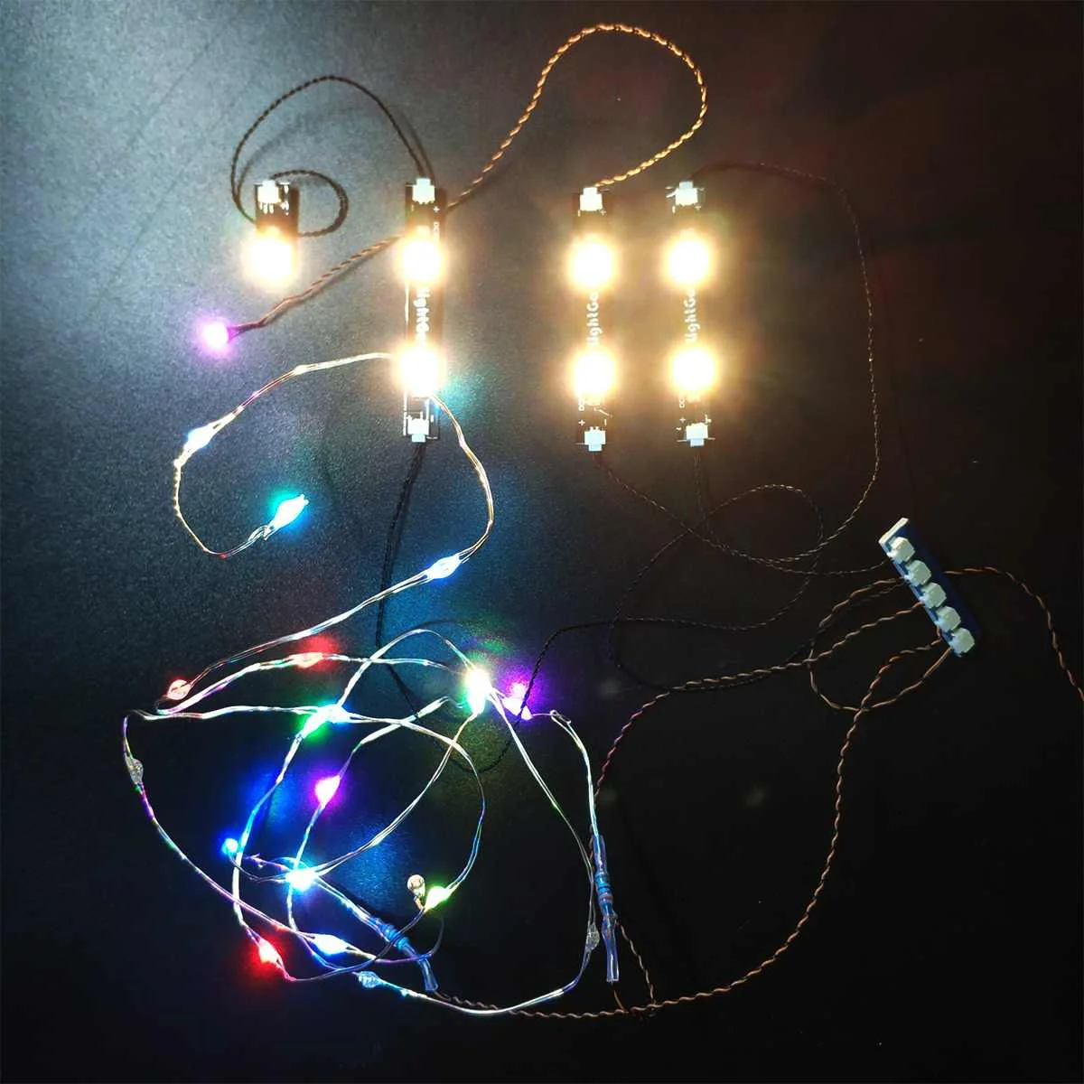 

LED Light Kit Lighting Set ONLY For 10275 Elf Club House Christmas Bricks Toy(not included the model!)