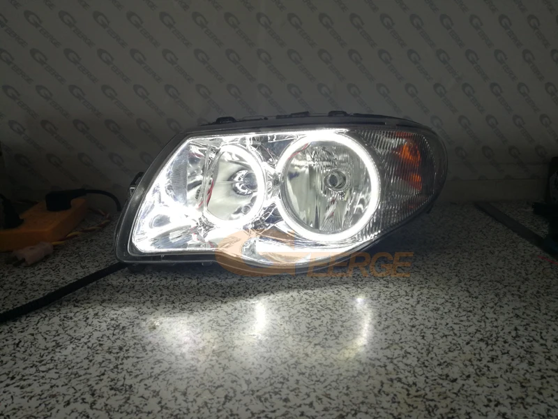 Для Chrysler Voyager Grand IV 2005 2006 2007 2008 ультра яркий SMD LED Ангельские Глазки halo кольца