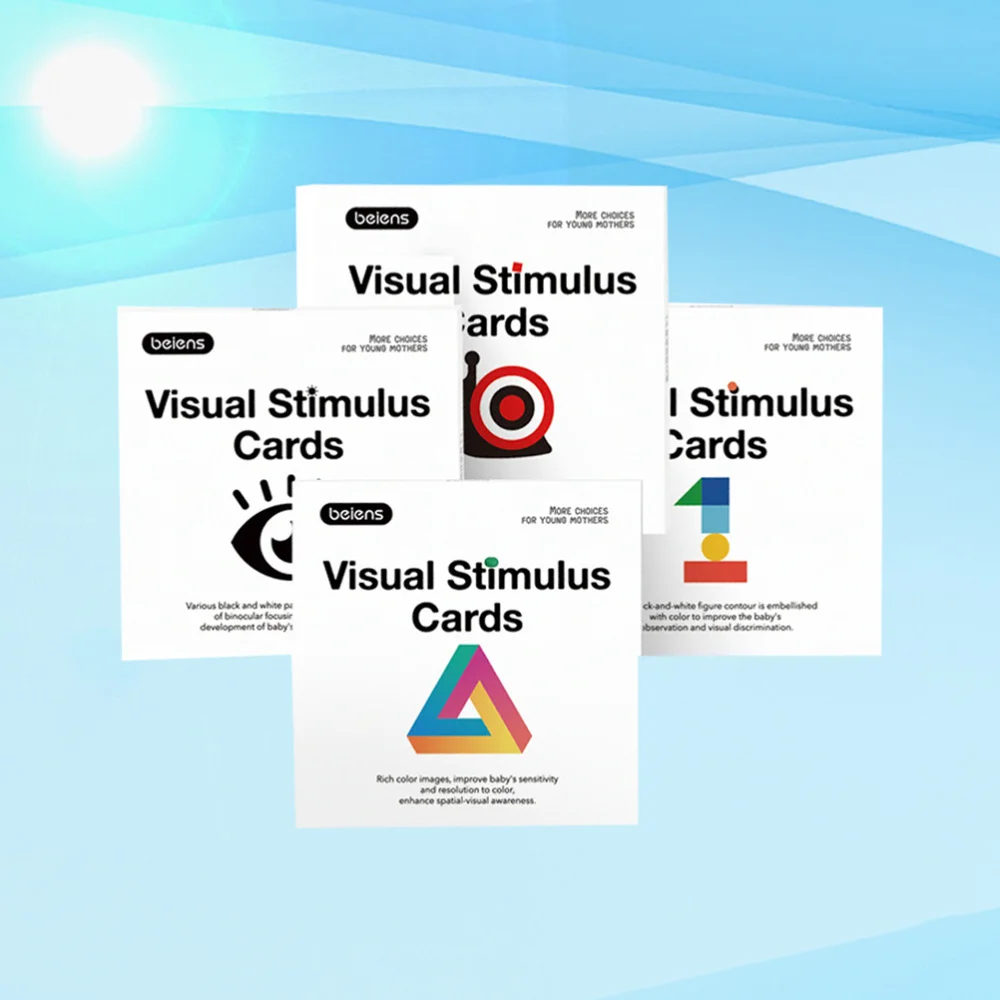 

80pcs of One Set Education Paper Cognitive Visual Stimulation Color for Infant Baby Kids Toddlers