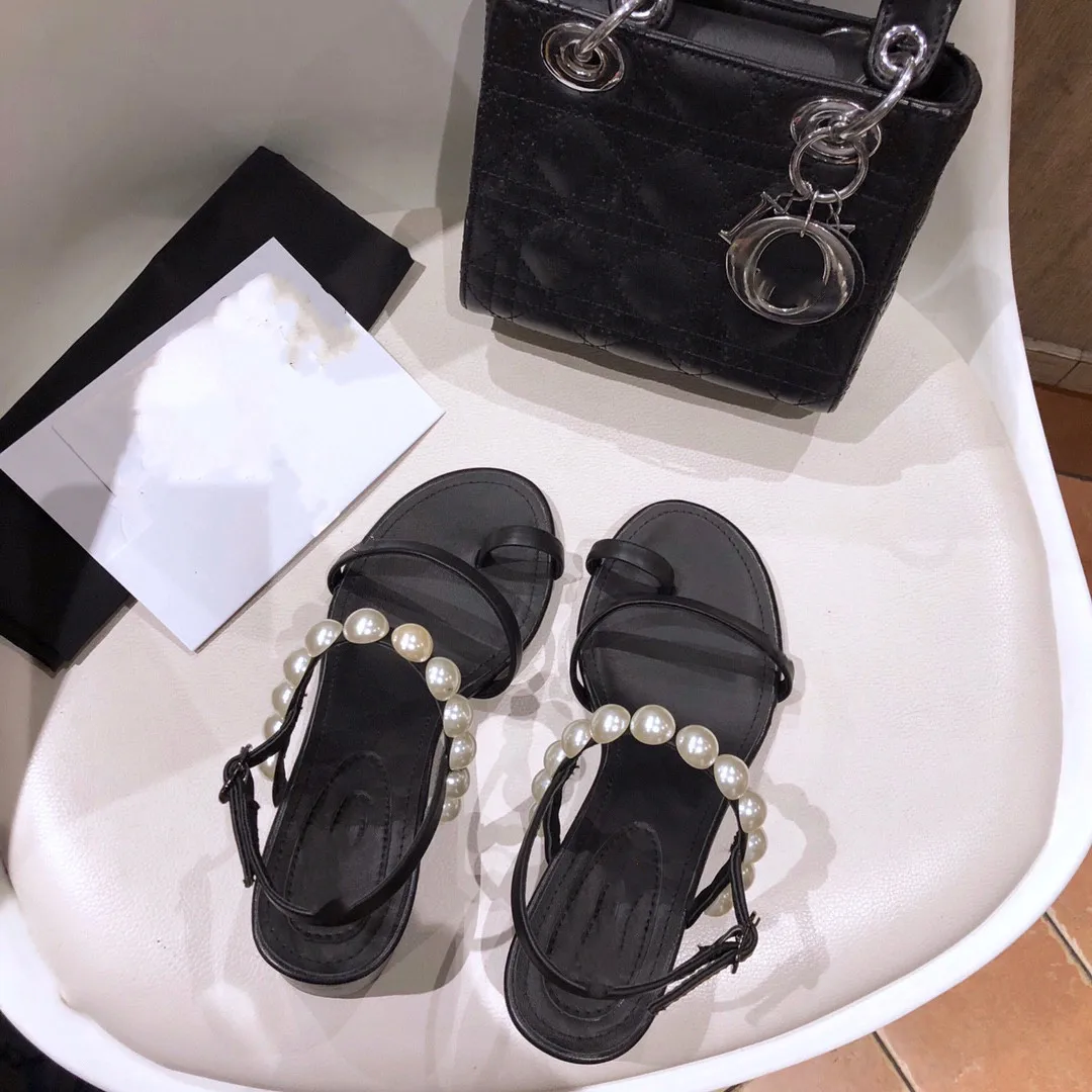 

Prowow 2021 summer new peep-toe sandal female fairy wind thick heel leather back empty high heels