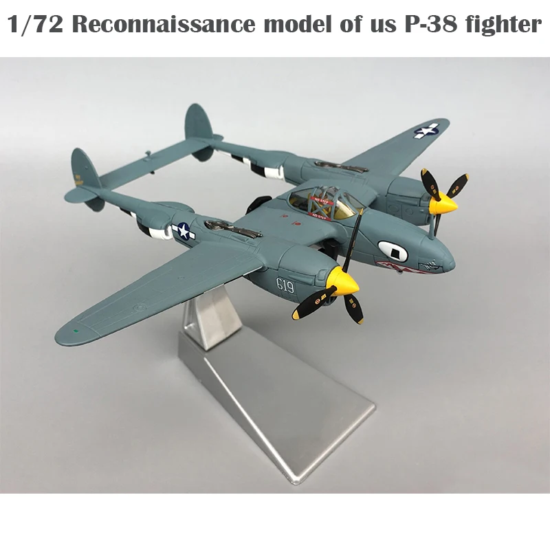 Изысканные 1/72 нам P 38 Истребитель модель Recce Нормандии посадки кампании сплав