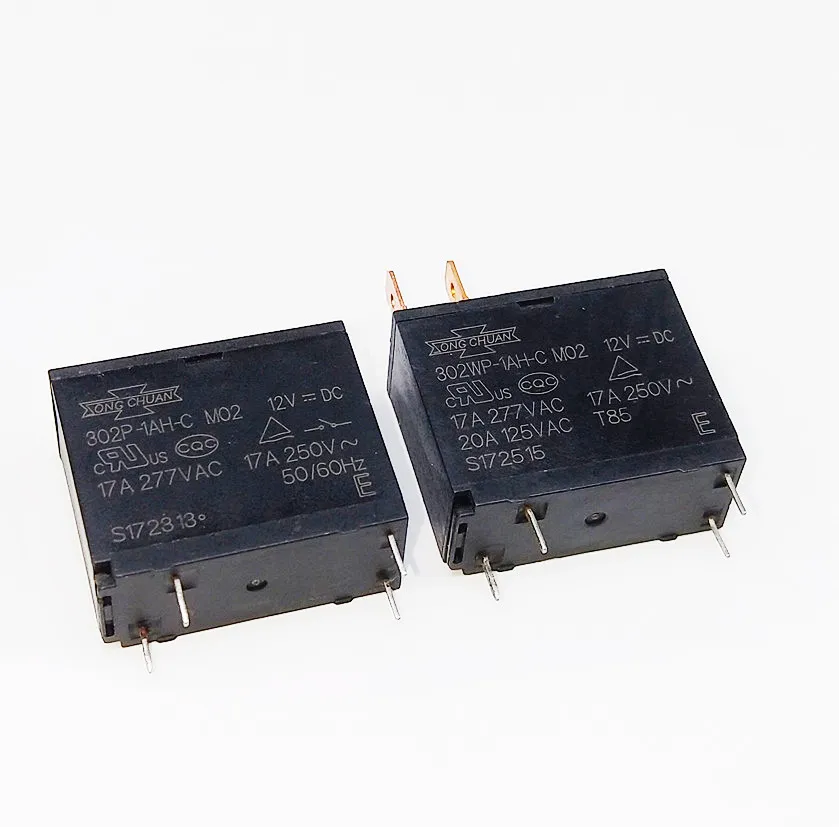 

5PCS 100%New Relay 302P-1AH-C 12VDC 302WP-1AH-C 12VDC 302WP-1AB-C 302WP 1AH C 12VD 302P-1AH-C-12VDC 302WP 1AB C 17A 4PIN