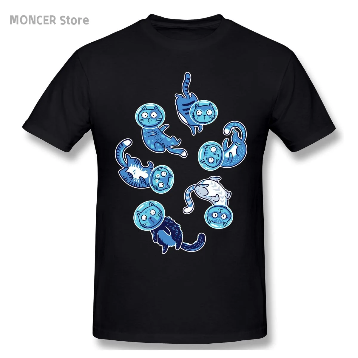 

Galaxy Cats T Shirt Casual Man/women Tee T-Shirt Short Sleeve Cotton Tshirt