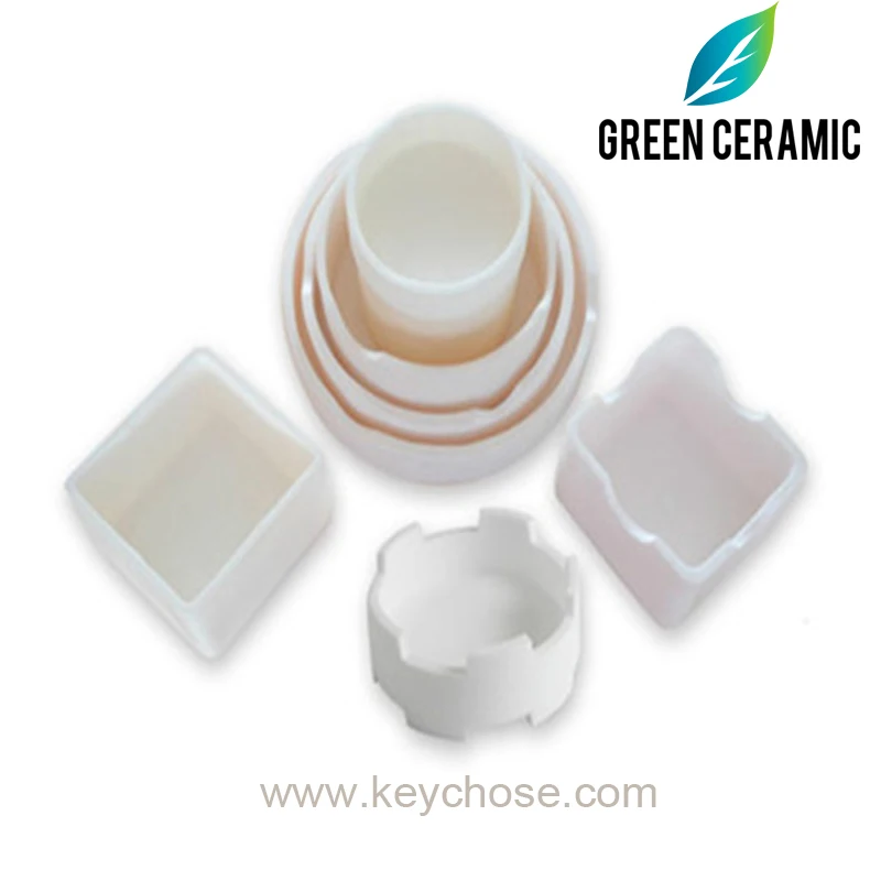 

100mm dental Crucible with cover cylindrical shape high 33mm for sintering zirconia crown and bridge