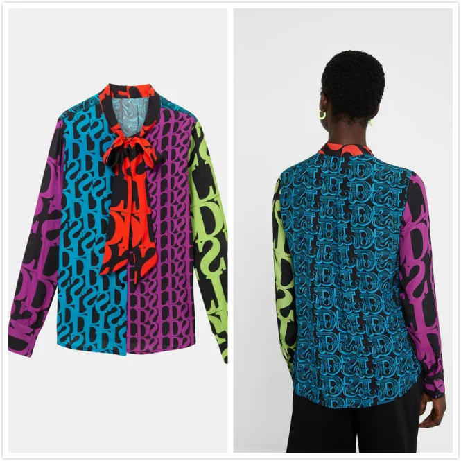 16 XS -XXL2 L S Различные принтованные Женские рубашки в Deg, Испания,(2 - Цвет: 16 XS -XXL2 L S