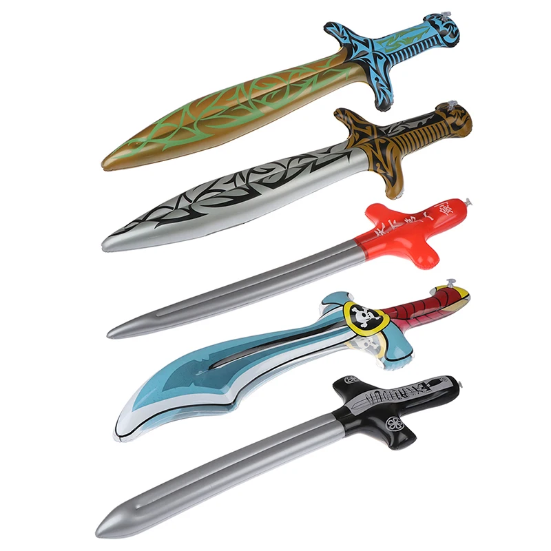 1 шт. Детские садовые игрушки детские пиратские мечи форма аниме надувные подарки