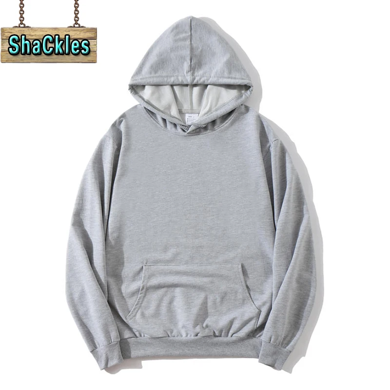 

High Quality Fashion Brand Men's Hoodie Spring and Autumn Men's Casual Hoodie Sweatshirt Men's Solid Color Hoodie Sweatshirt Top