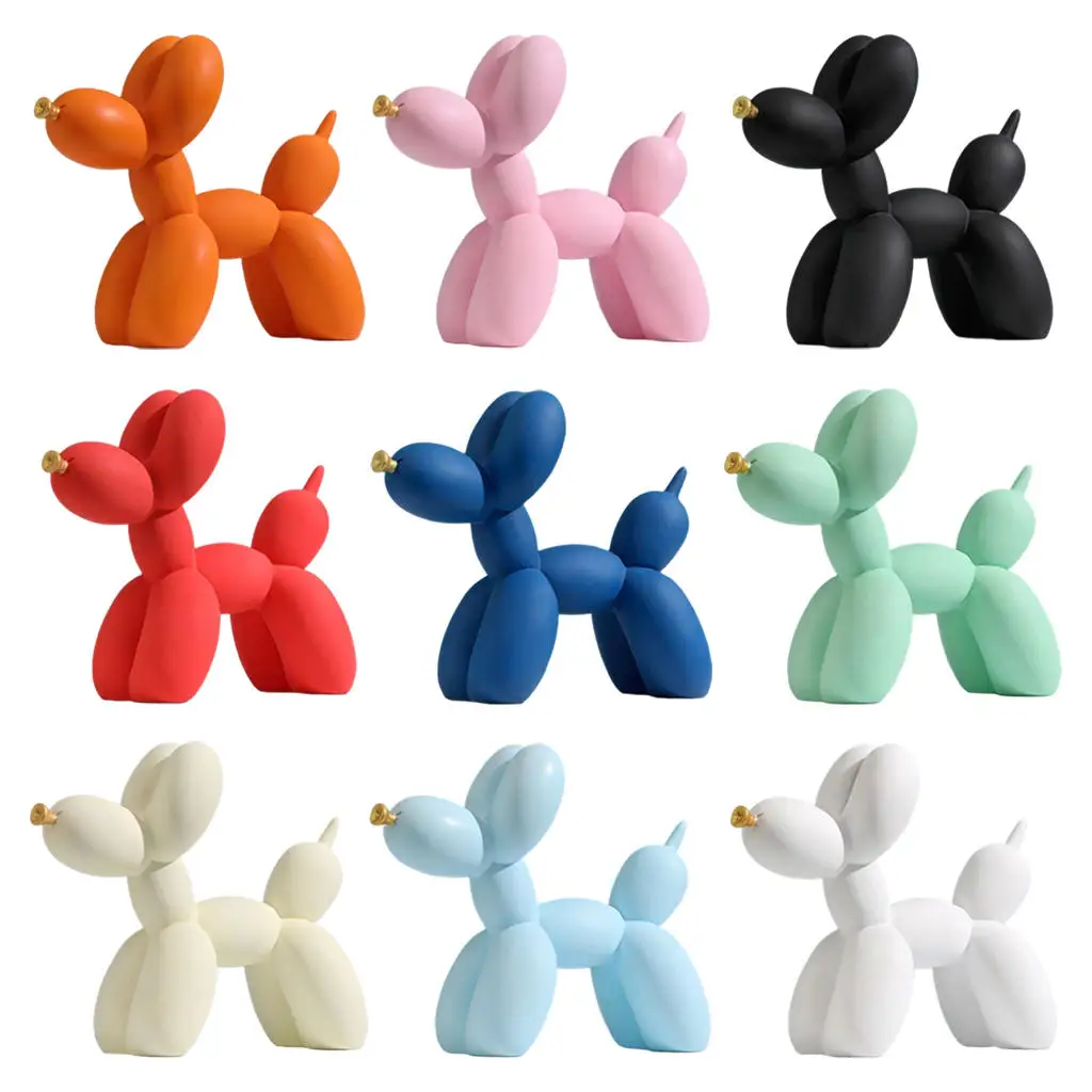 

Creative Balloon Dog Statue Figurine Sculpture Art Home Decor