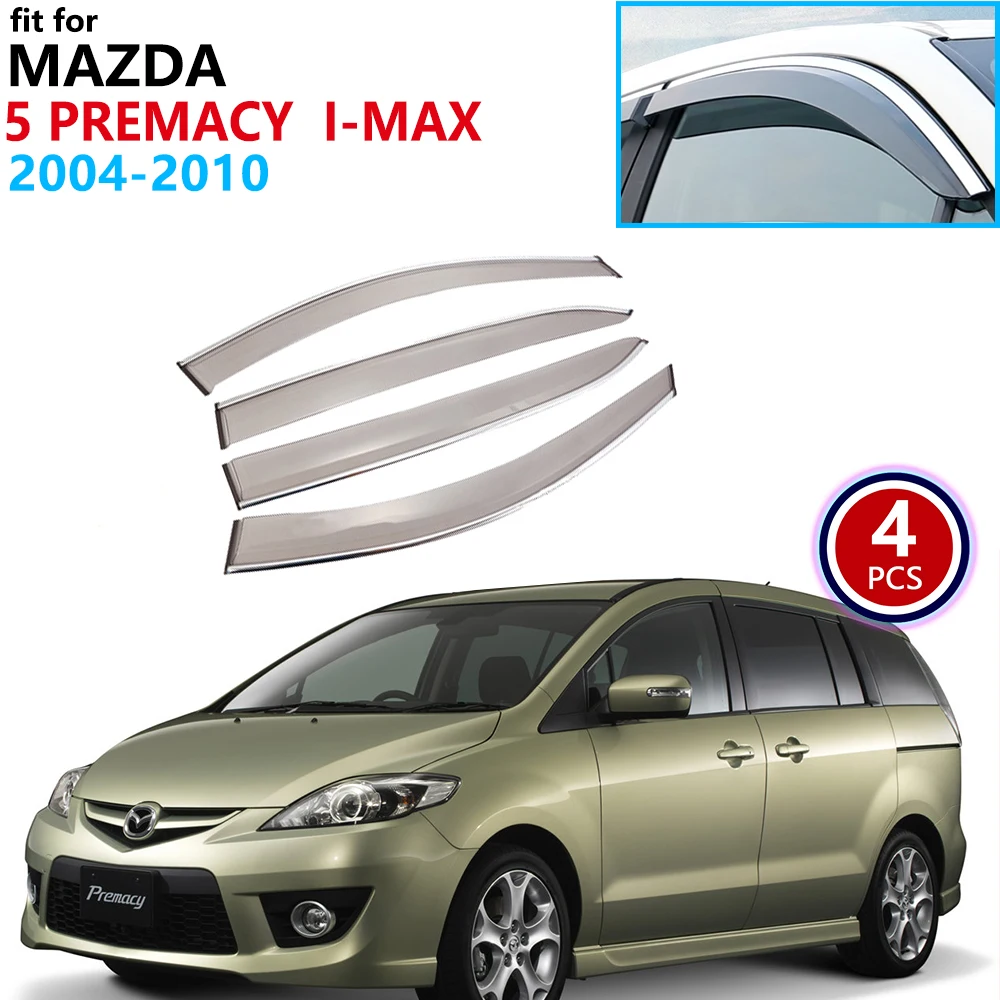 Для Mazda 5 Premacy Ford i MAX 2004 ~ 2010 оконный козырек вентиляционные тенты дождевик