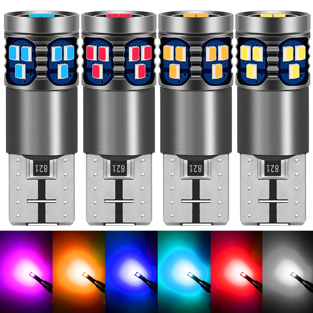 4x T10 W5W светодиодный салона Чтение купольный светильник Авто габаритный фонарь 168