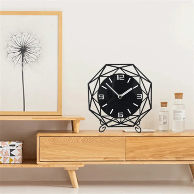 Нордические настольные часы для украшения дома современные минималистичные