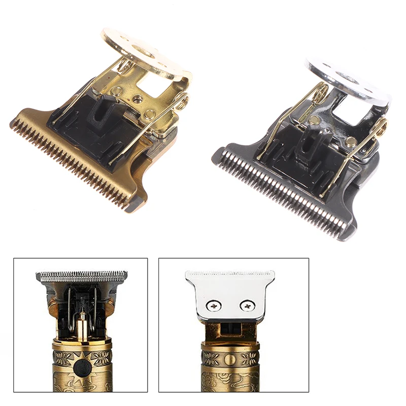 

1PC T-Shaped Hair Clipper Blade With Stand T9 Blade Trimmer Replacement Clipper Head