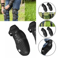 motorcycle gear 1pair practical fitness gear compression knee pads net knee protector shock absorbing for exercise