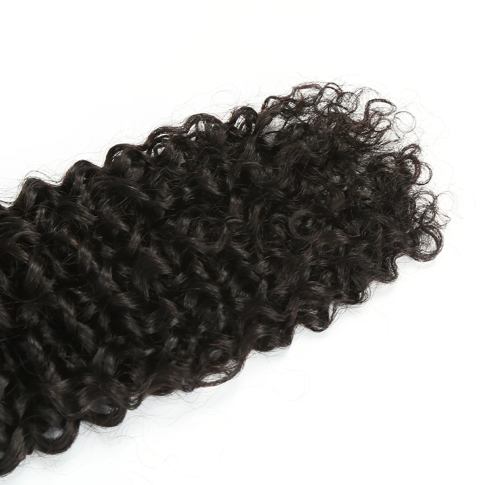 

Luvin Hair Kinky Curly Bundles Curly Human Hair Bundles 1 3 4 Bundles Curly Bundles Natural Color Remy Hair 28 30 32 34 Inch