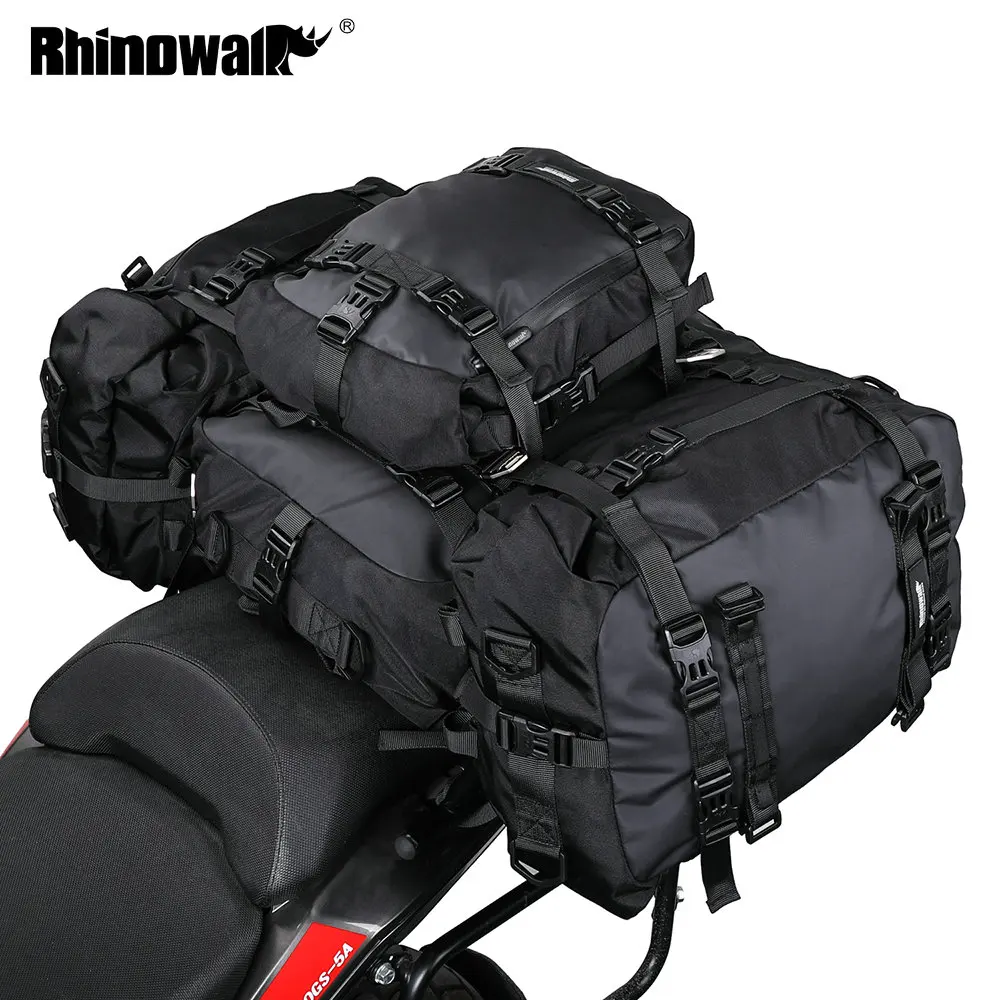 Сумка на заднее сиденье для мотоцикла Rhinowalk многофункциональная