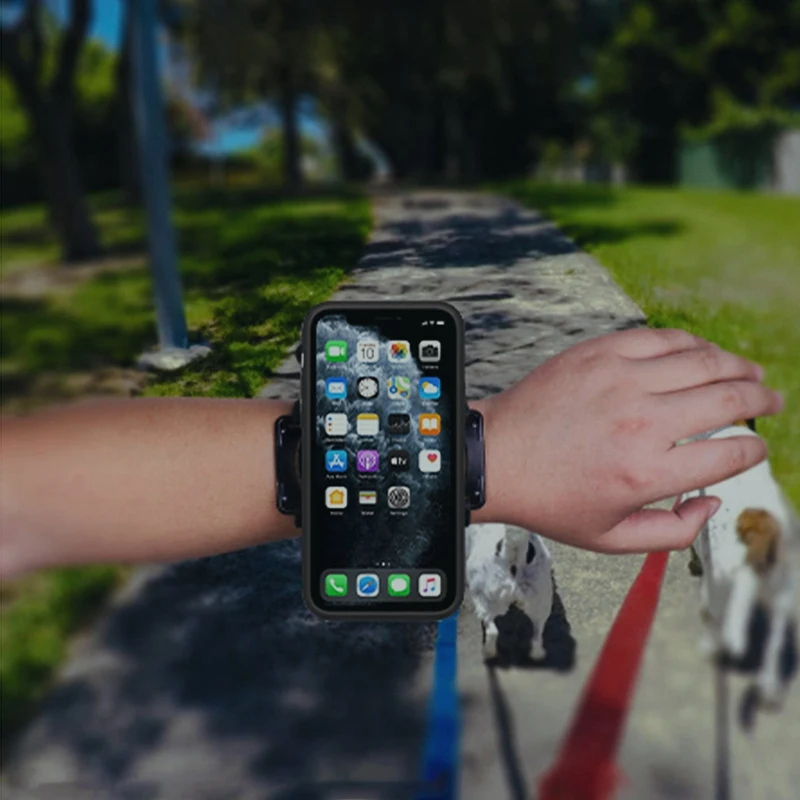 

Removable Rotating Sports Phone Wristband Running Wrist Bag Generation Driving Takeaway Navigation Arm Bag Fitness Cycling Trave