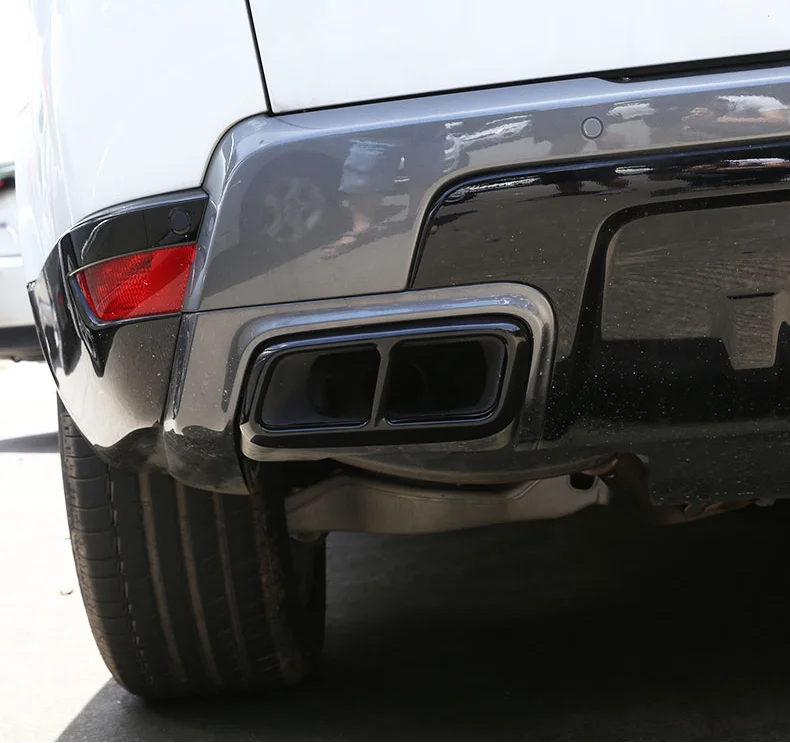 

For Range Rover Sport (L494) 2020 Stainless Steel Exhaust Headers Exhaust Tips Muffler Pipe Car Accessories Exterior 2 pcs