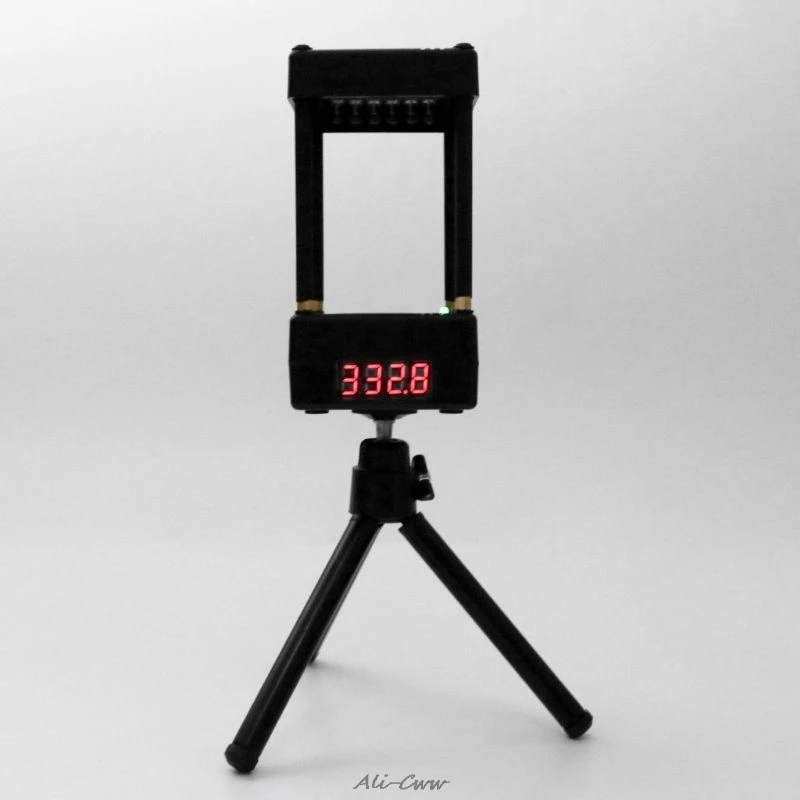 Muzzle Speed Meter Velocimetry Velocity Anemometer Valence Tester with Tripod Speed tester