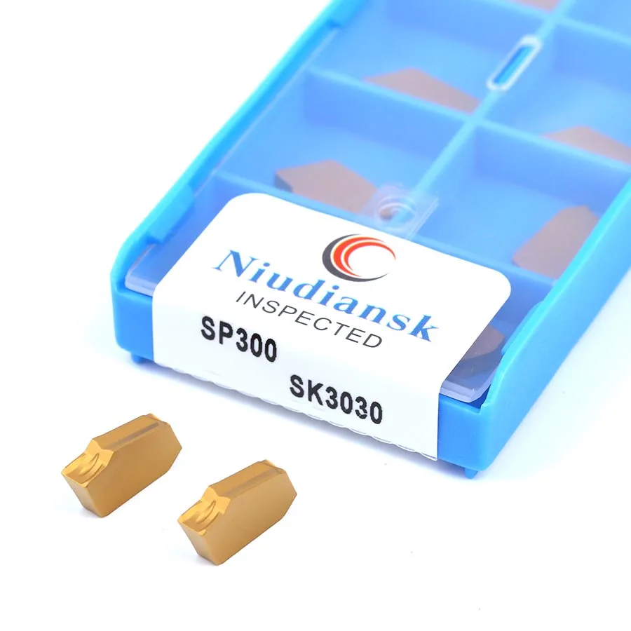 

SP200 SK3030 SP300 SK3030 SP400 SK3030 CVD coated hard alloy grooving insert CNC lathe Slotting tools for processing steel parts