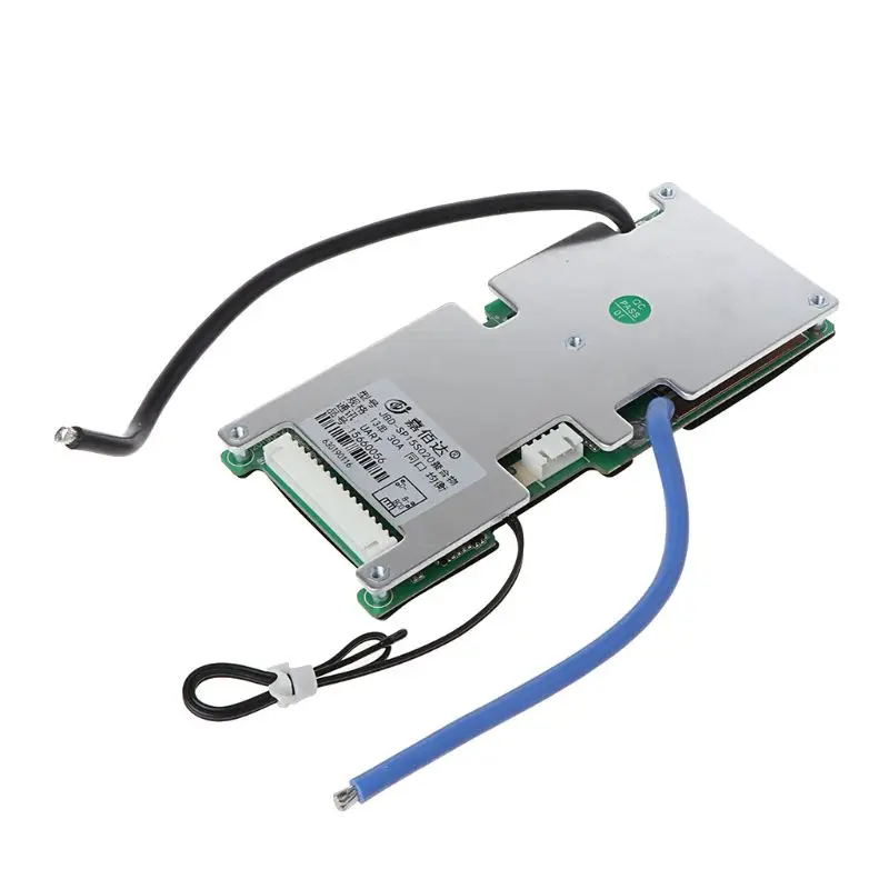 Защитная плата для литиевых батарей 13S BMS 30A полимерная с Bluetooth умным