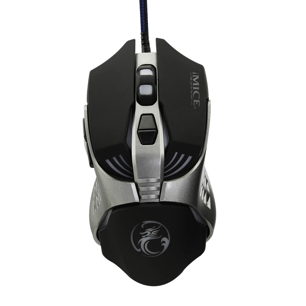 

Wired 3D Computer Gamer Mouse 1200/1600/2400/3200 DPI 7 Buttons For PC Laptop