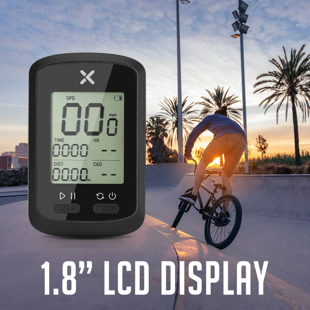 Большой ЖК-экран 1 8 дюйма с автоматической подсветкой велосипедный компьютер
