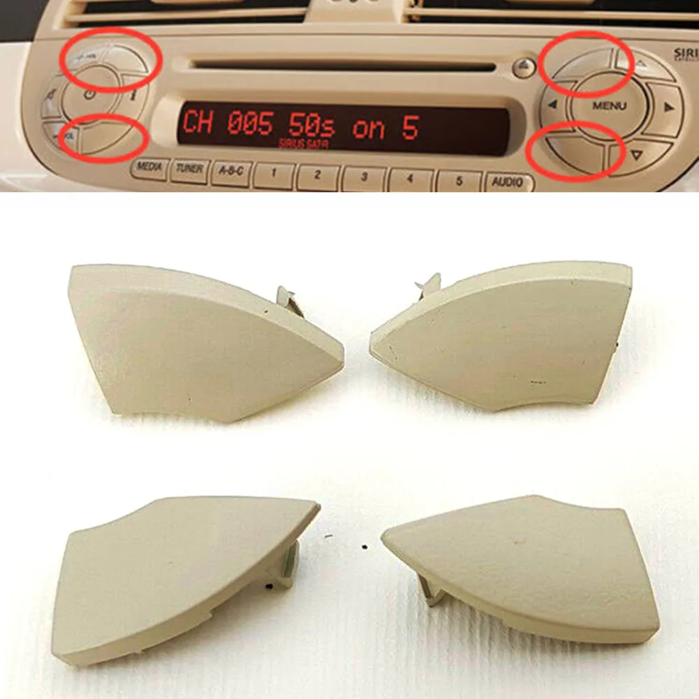 

4 pcs Trims cover Button buttons trims parts Replacement parts New Hot Useful