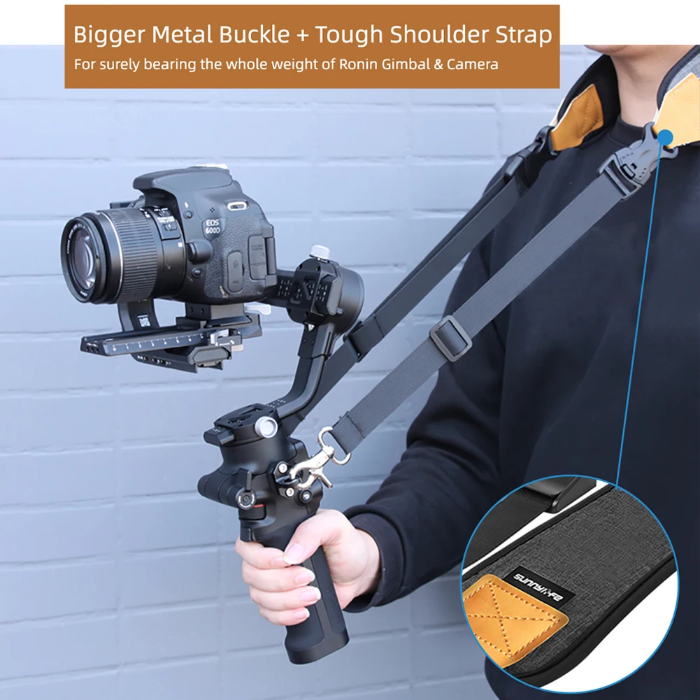 

Update Double Buckle Quick Release Decompression Lanyard For Ronin RS2 / RSC2 / S/ SC Accessories