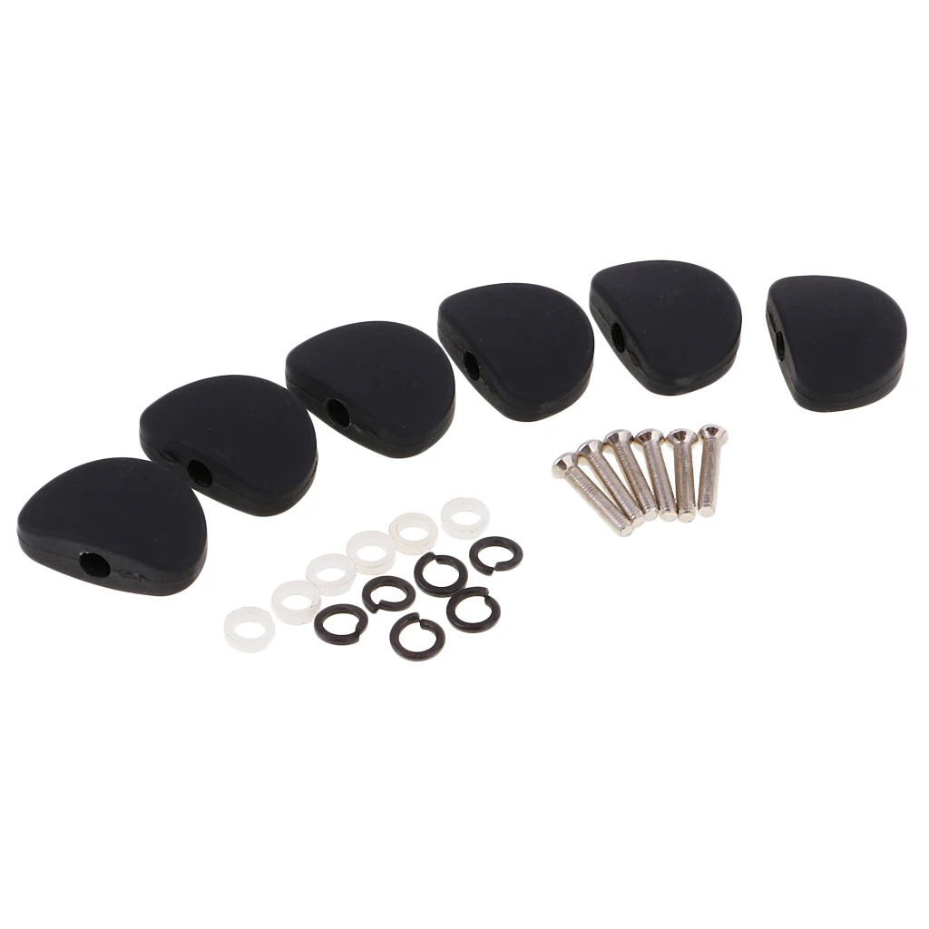 Set/6pcs Tuning Pegs Tuners Machine Head Buttons Knob Guitarist Tool Set Kit | Спорт и развлечения