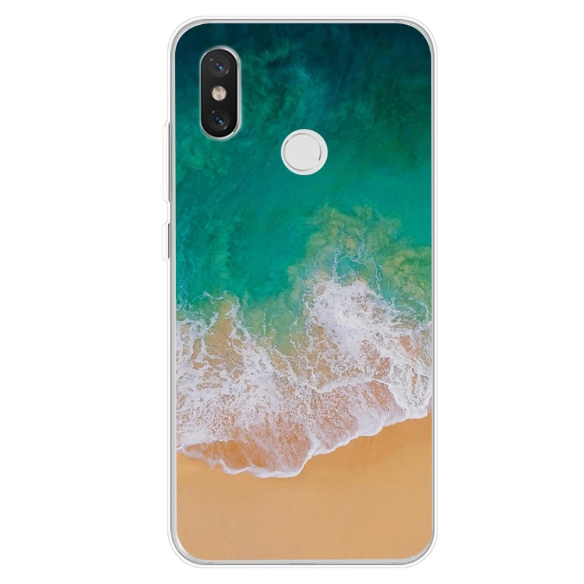 Case for Xiaomi Redmi Note 3 5 6 Pro Remi 4A 5A 6A 4X Silicone Phone Cover Landscape Pattern TPU E020 |