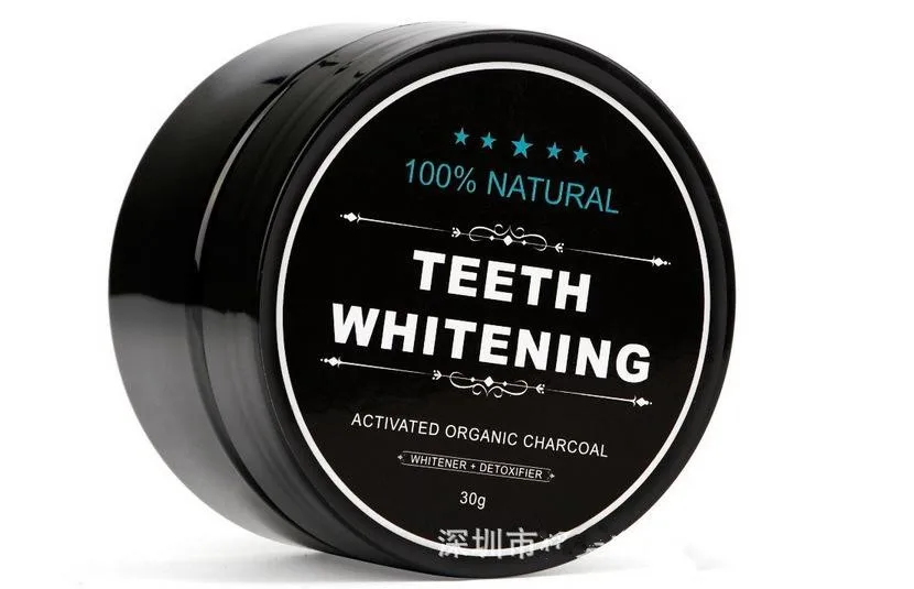 

Bamboo Activated Carbon Teeth Whitener Powder 30g Black Teeth Whitening Dental Charcoal Oral Hygiene Care Natural Stain Remove