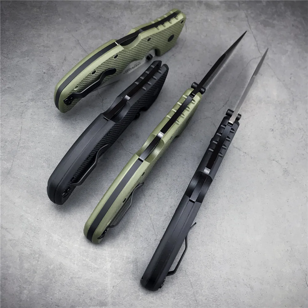 

RECON 1 Scout Folding Knife G10 Handle S35VN Steel Blade Folding Pocket Survival EDC Tool Camping Hunting Tactical Outdoor Knife