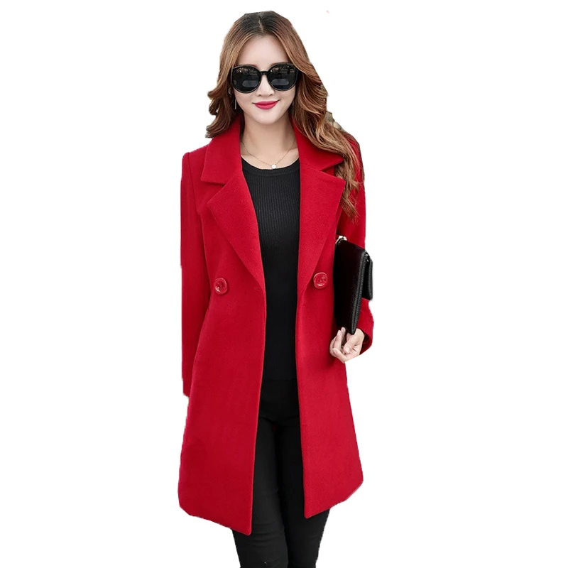 2019 модное шерстяное пальто женские шерстяные Высококачественная элегантная