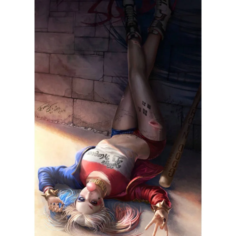 

Hot Saling Joker Movie Anime Poster Canvas Wall Poster Picture Comic Living Room Home Wall Art Painting Posters