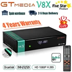 Оригинальный спутниковый декодер GTmedia V8X, такой же, как GTmedia V8 NOVA V9 Super V8 Honor, стандартный Full HD 1080P, встроенный Wi-Fi, без приложения