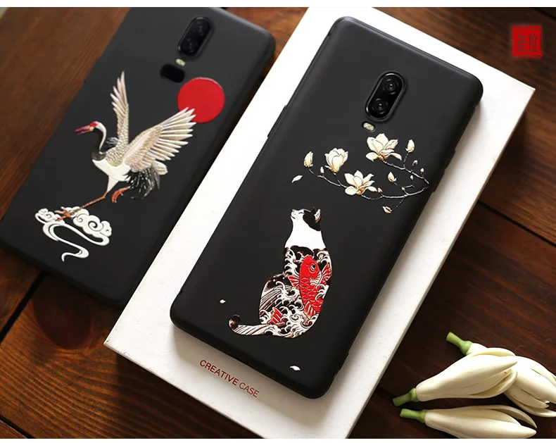 Для OnePlus 7T Pro 7T чехол 3D Рисунок тисненый Матовый Мягкий противоударный чехол LICOERS Официальный чехол для Oneplus7 1+ 7t Funda Shell