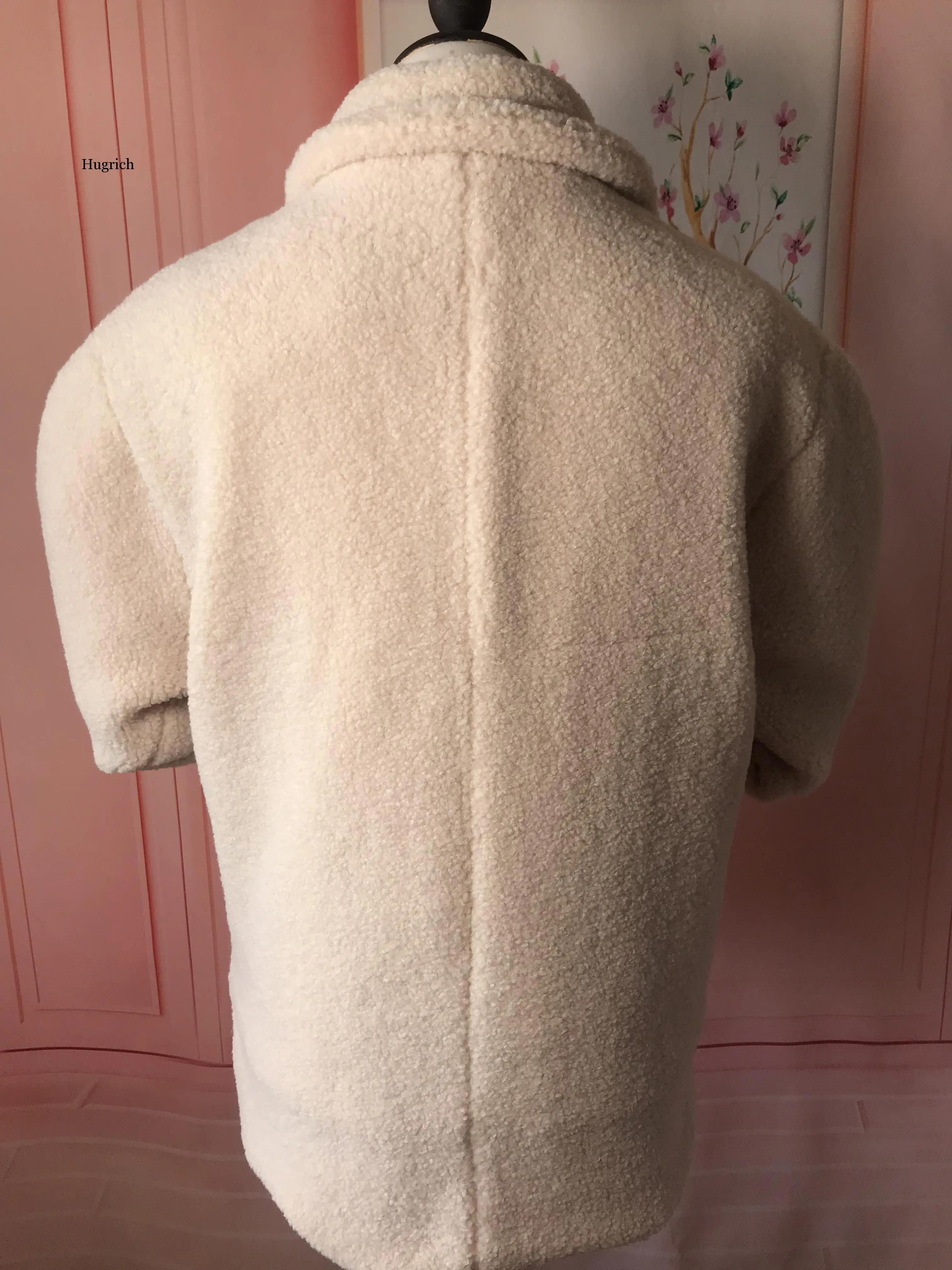 

Faux Fur Thick Coat for Women 2020 Autumn Warm Soft Loose Fur Jacket Female Outerwear Button Plush Ladies Casual Winter Overcoat