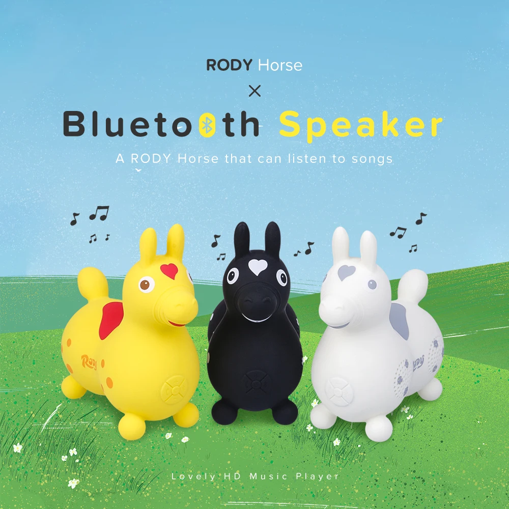 Роды лошади Bluetooth Динамик Портативный мини Беспроводной стерео Перезаряжаемые Динамик