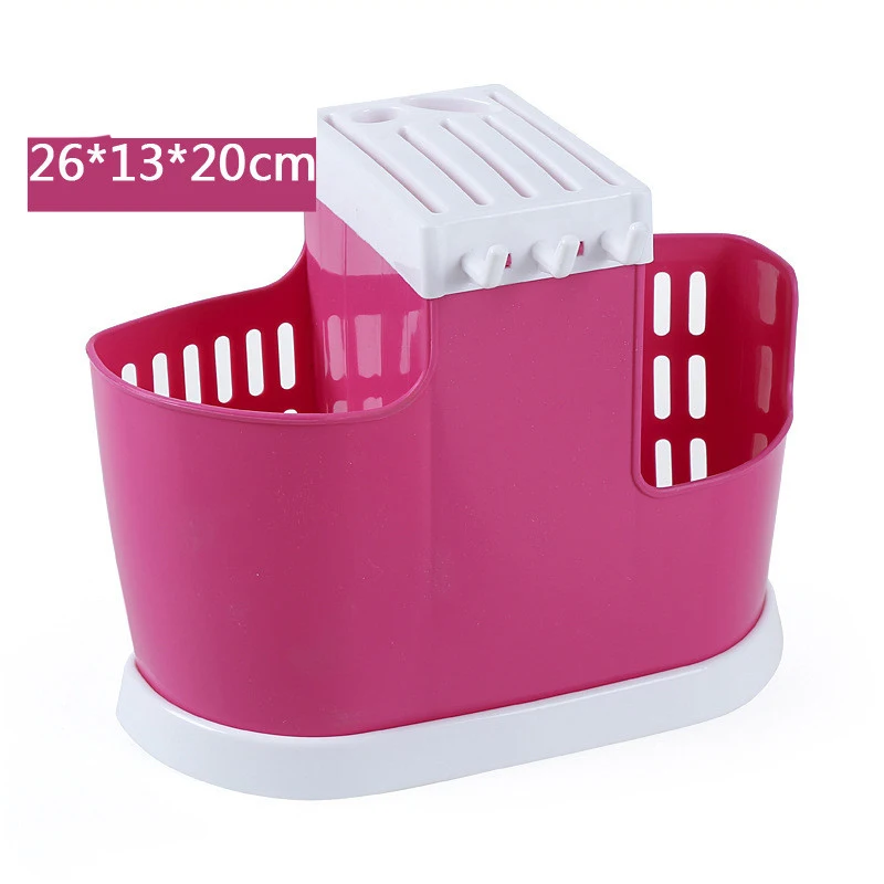 

New Multifunction kitchen Tableware Shelving Rack Dish Rack Drain Chopsticks Rack Storage Rack Creative Practical Plastic