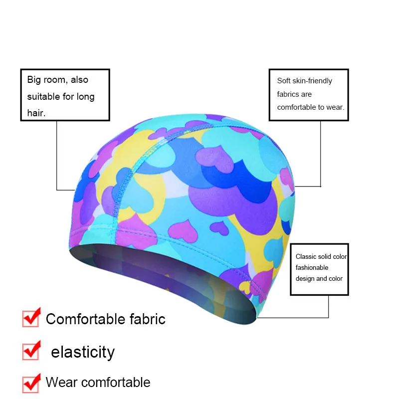 Эластичный Профессиональный силикагель шапочка для плавания водонепроницаемая