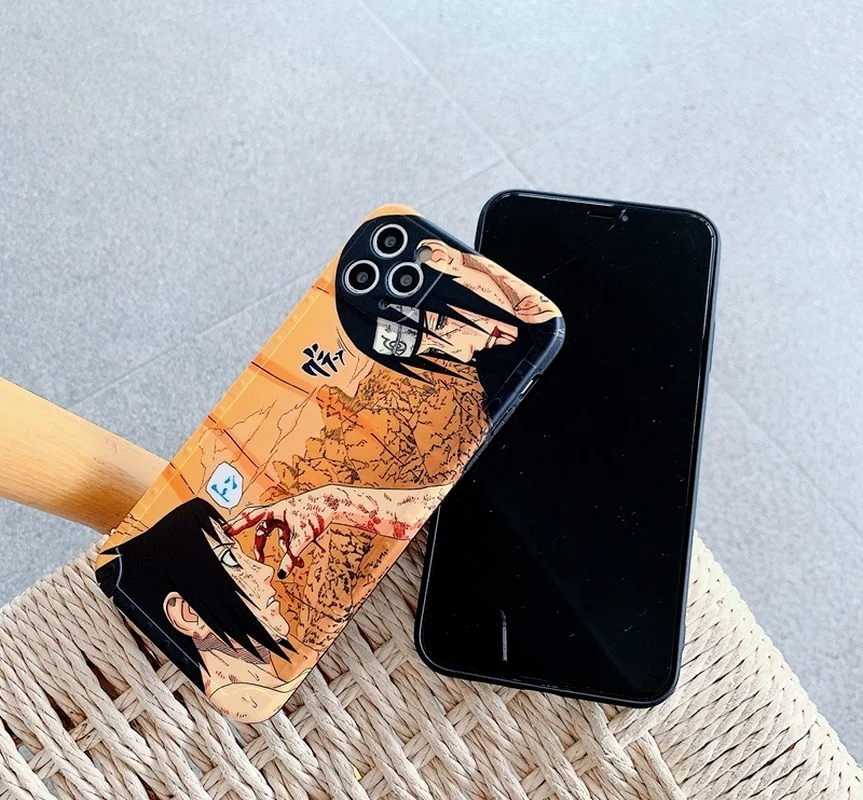 Силиконовый чехол Наруто для IPhone 13 pro max 7 / 8 /Plus X XS XR Max 11 12/Pro/с милым рисунком | Дом и